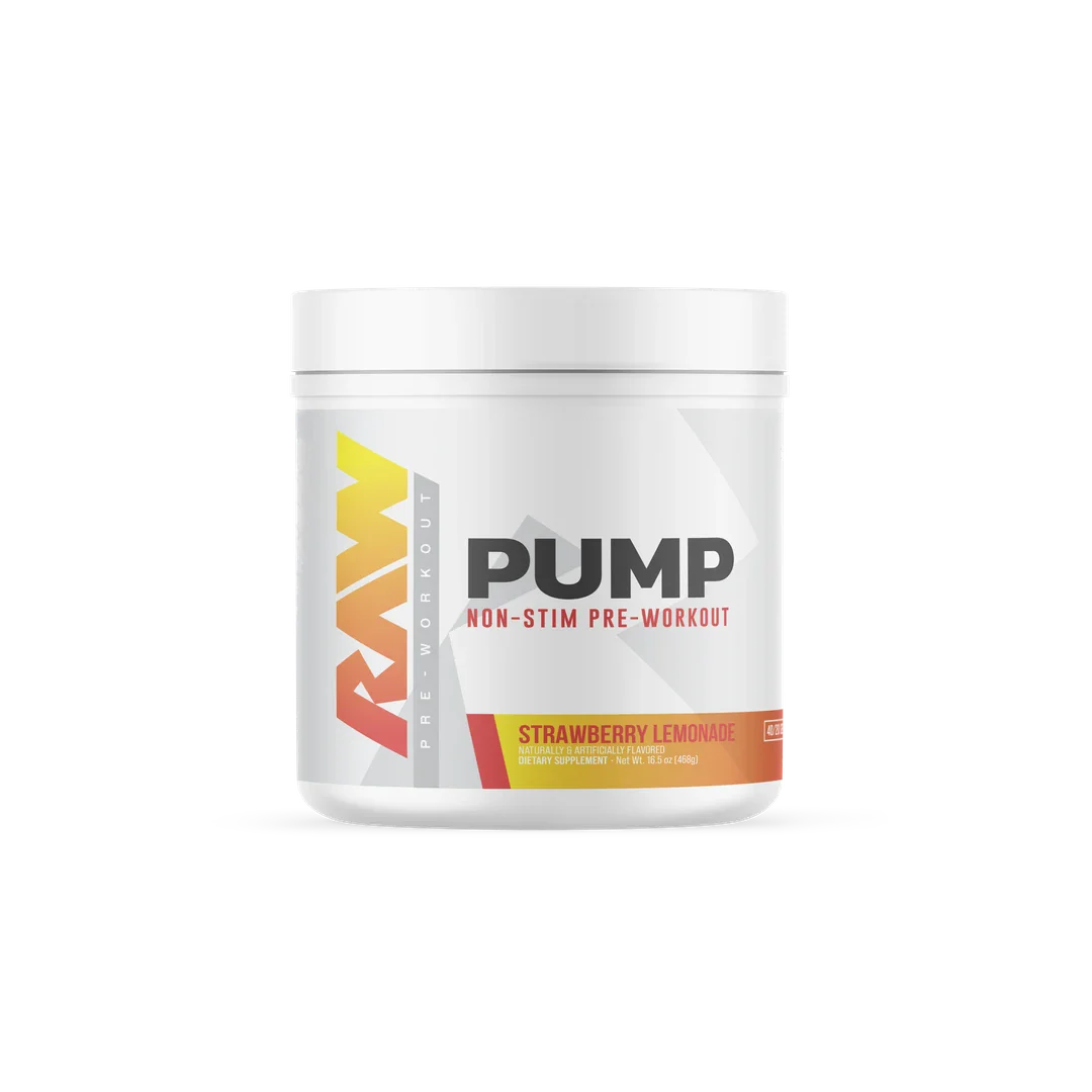 Raw Nutrition Pump Strawberry Lemonade