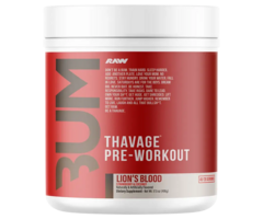 Raw Nutrition Thavage Pre-Workout Lion's Blood