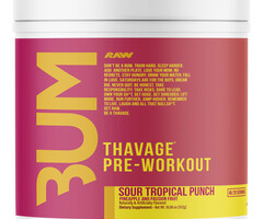 Bum Energy Thavage Pre-Workout Sour Tropical Punch