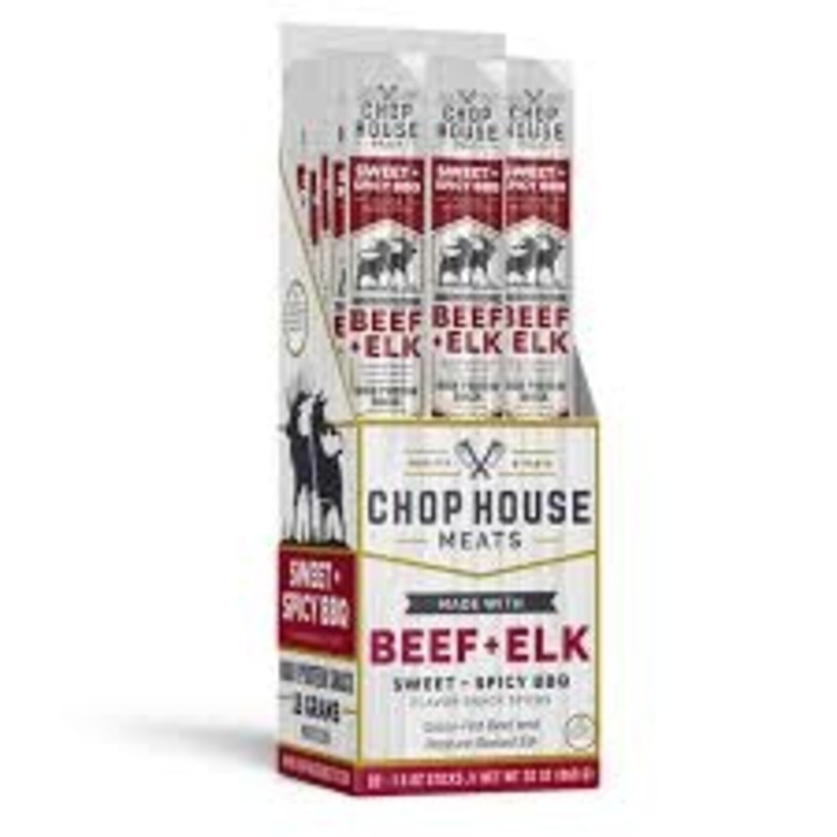 Chop House Meats Chop House Beef+Elk Sweet+Spicy BBQ