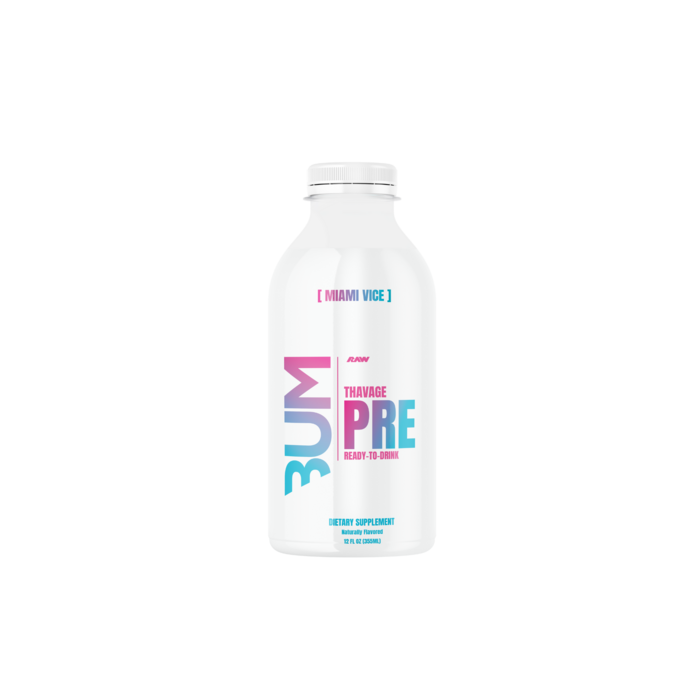 Bum Energy Thavage Pre-Workout RTD - Miami Vice