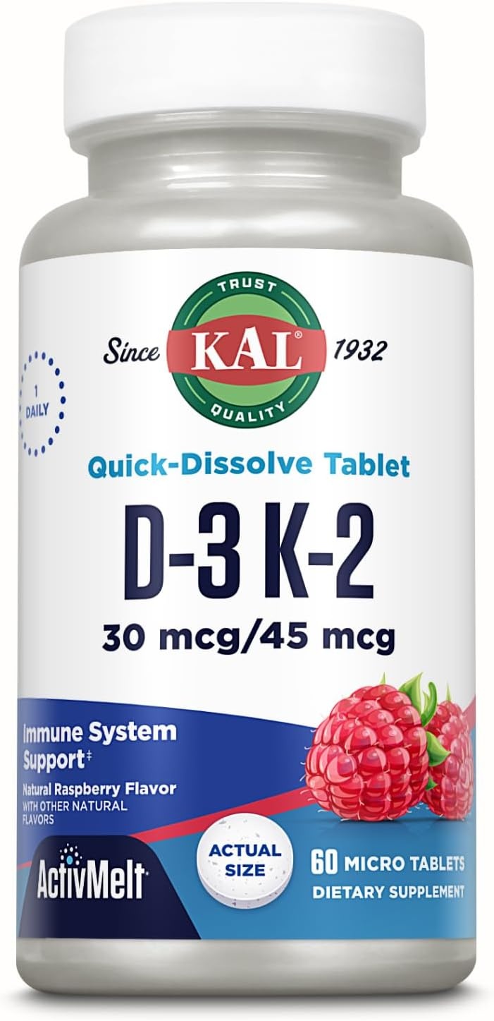 KAL D3 K2 60 lozenge