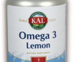KAL Omega-3 Lemon-120 gels