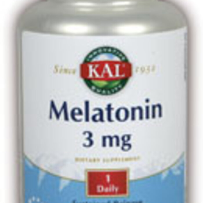 KAL Melatonin 3 Sustained Released - 120 tablets