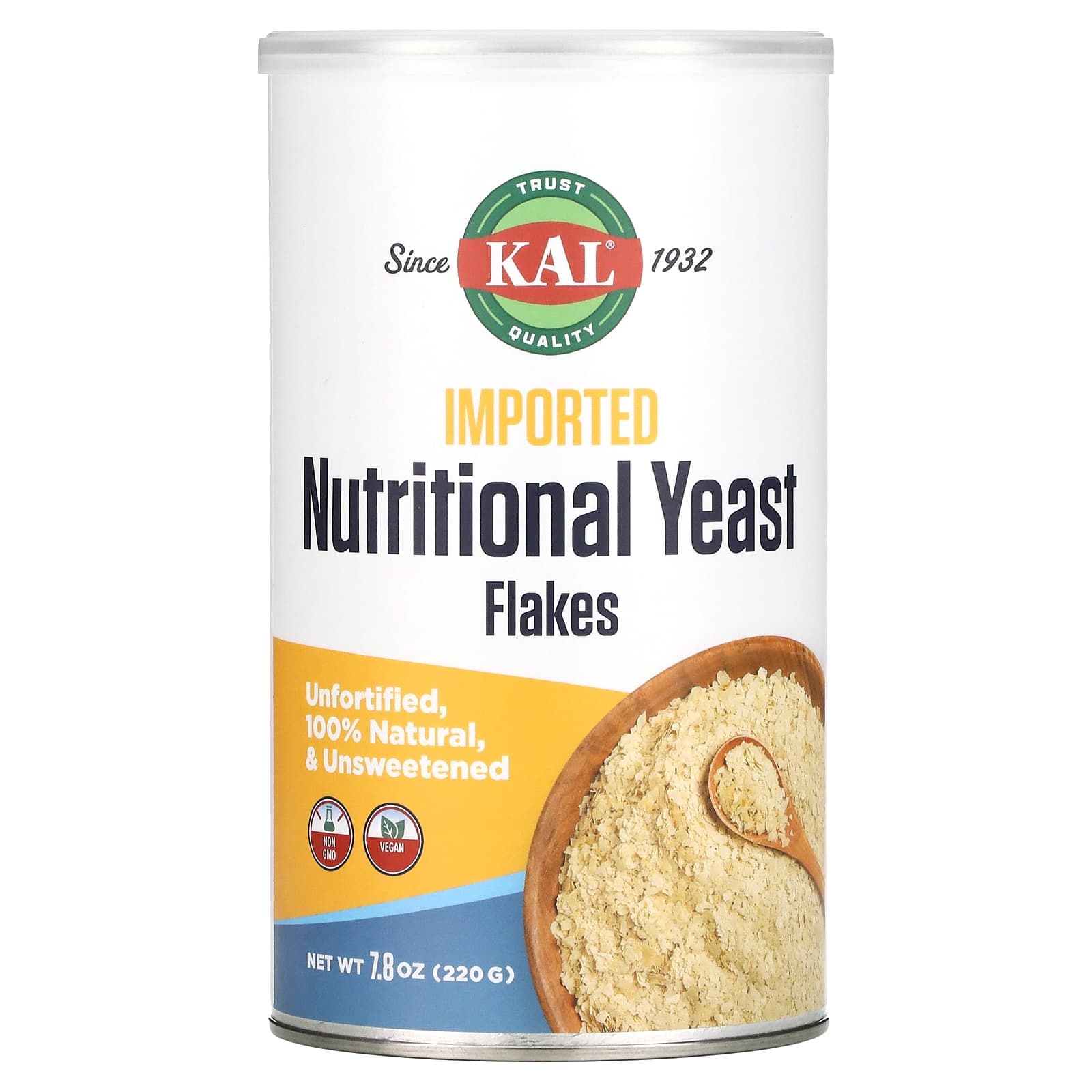KAL Imported Nutritional Yeast Flakes 7.8 ounces