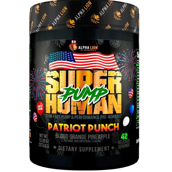 Alpha Lion Alpha Lion Superhuman Pump - Patriot Punch