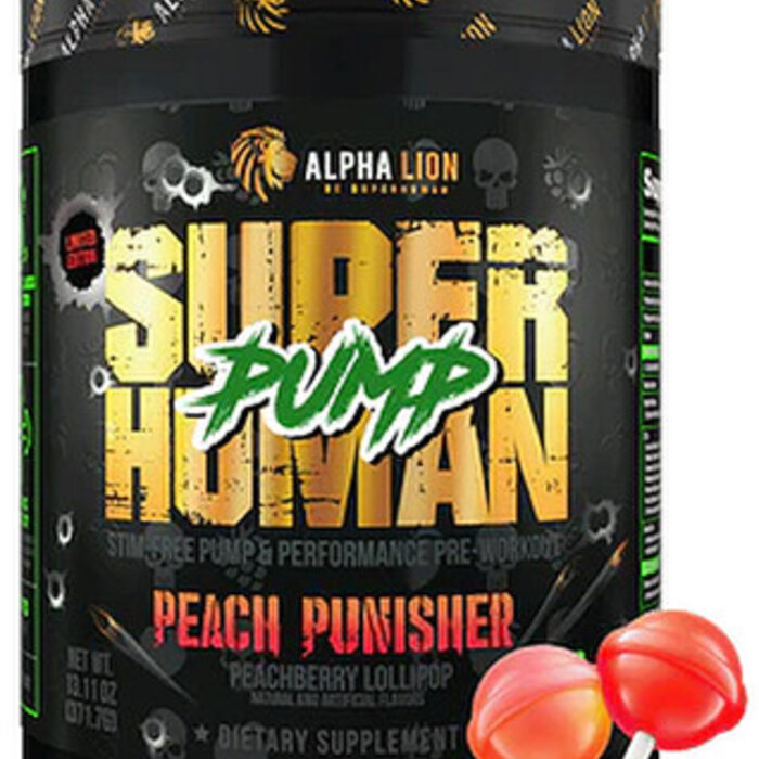 Alpha Lion Alpha Lion Superhuman Pump - Peach Punisher