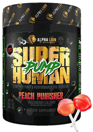 Alpha Lion Alpha Lion Superhuman Pump - Peach Punisher