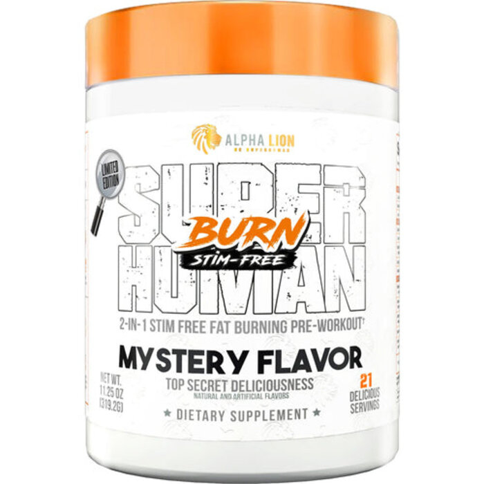 Alpha Lion Alpha Lion Superhuman Burn Stim-Free - Mystery Flavor