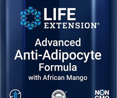 Life Extension Life Extension Advanced Anti-Adipocyte Formula with African Mango, 60 Vegetarian Capsules