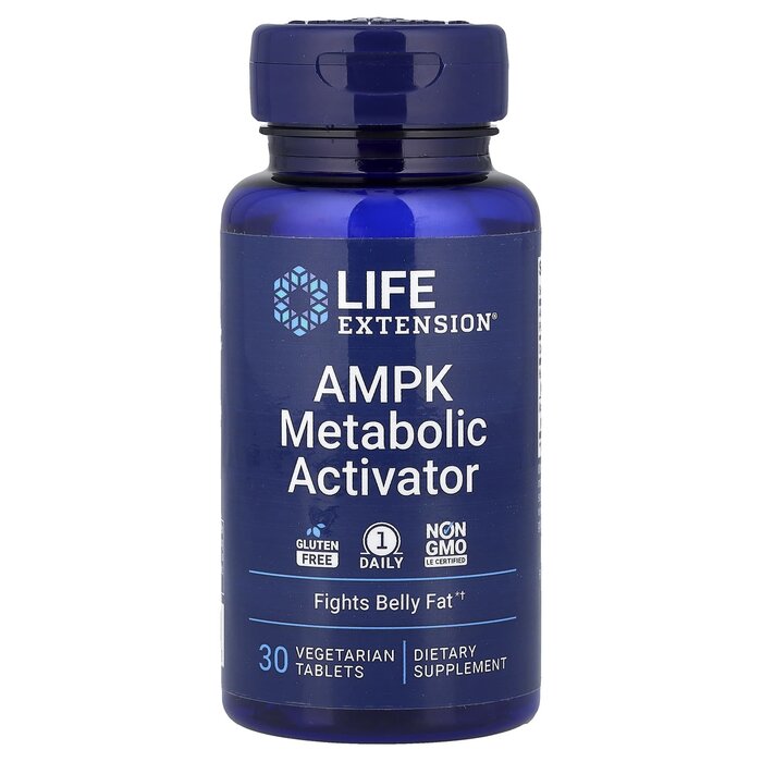 Life Extension Life Extension AMPK Metabolic Activator, 30 Vegetarian Tablets