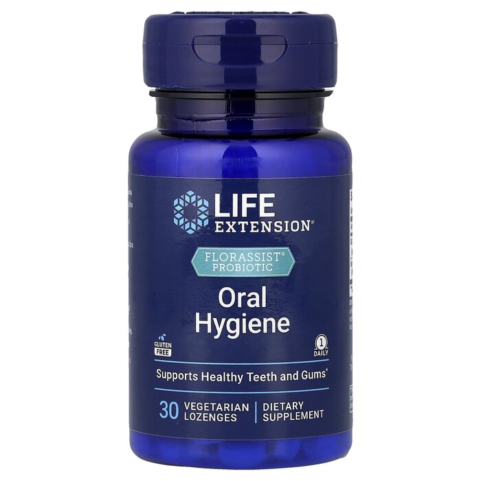 Life Extension Life Extension FLORASSIST Probiotic Oral Hygiene, 30 Vegetarian Lozenges