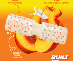 Built Bar BUILT Sour Puff - Sweet Peach Punch