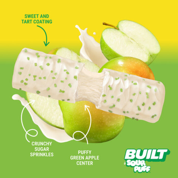 Built Bar BUILT Sour Puff - Green Apple Crush