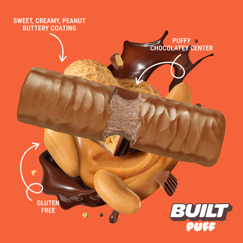 Built Bar BUILT Puff - Peanut Butter Cup
