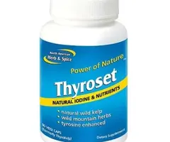 North American Herb & Spice North American Herb & Spice Thyroset - 90 Capsules