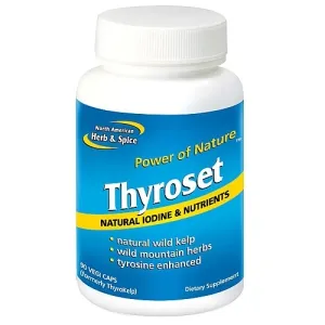 North American Herb & Spice North American Herb & Spice Thyroset - 90 Capsules
