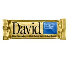 David David Gold Protein Bar - Chocolate Chip Cookie Dough