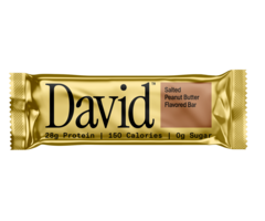 David David Gold Protein Bar - Salted Peanut Butter