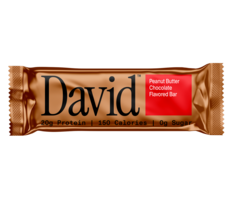 David David Bronze Protein Bar - Peanut Butter Chocolate