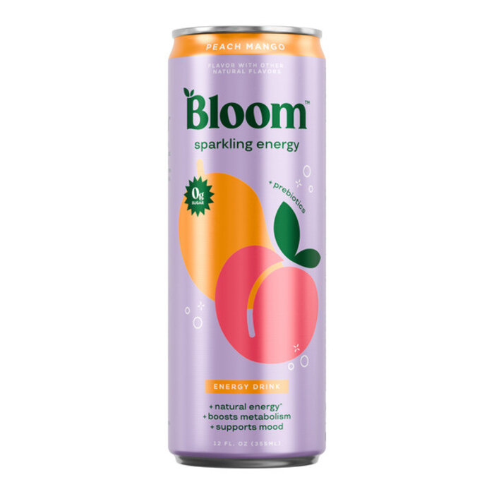 Bloom Bloom Sparkling Energy - Peach Mango