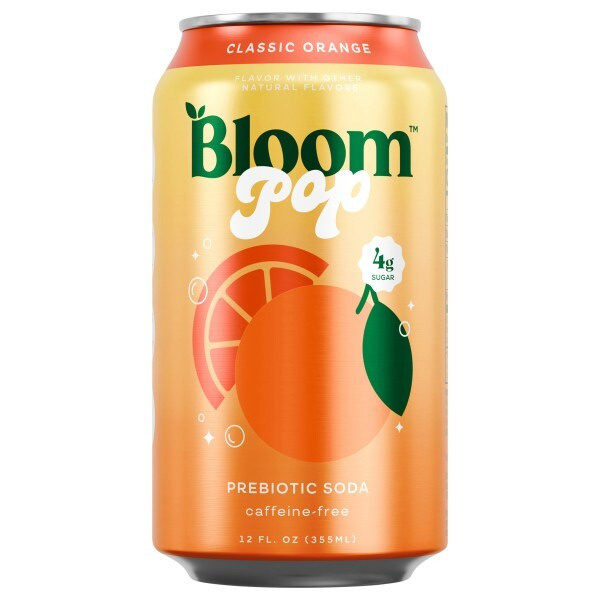 Bloom Bloom Pop Prebiotic Soda - Classic Orange