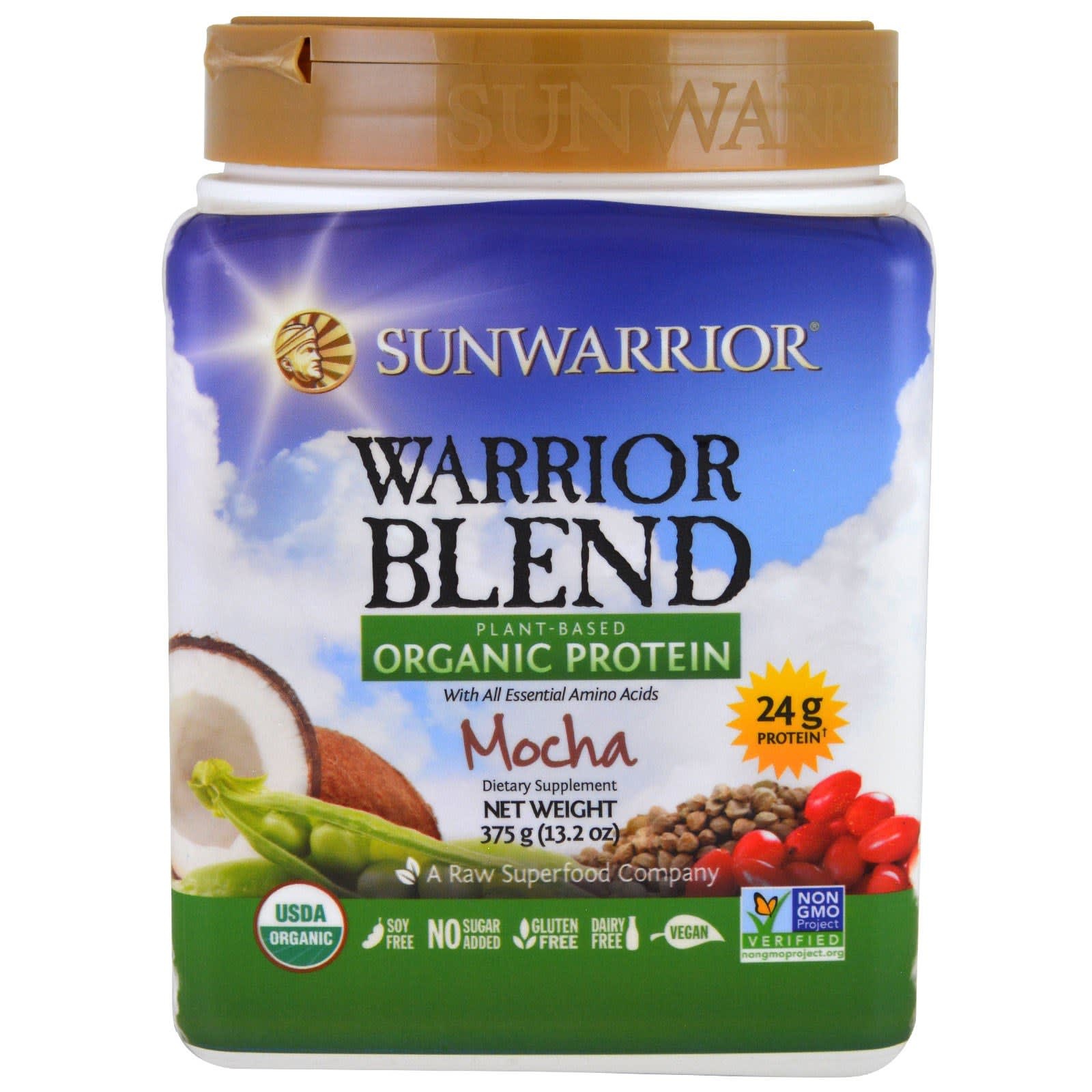 Sunwarrior Sunwarrior Warrior Blend Protein - Mocha, 375 g