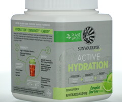 Sunwarrior Sunwarrior Active Hydration - Cucumber Lime Time, 480 g