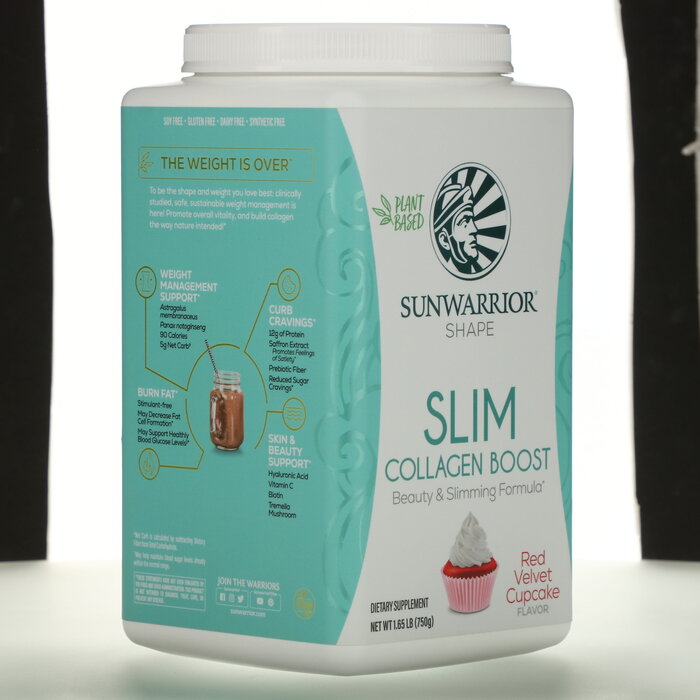 Sunwarrior Sunwarrior Slim Collagen Boost - Red Velvet Cake, 750 g