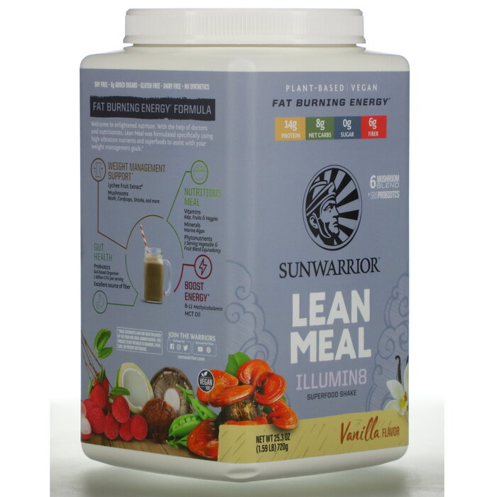 Sunwarrior Sunwarrior Lean Superfood Shake - Vanilla, 720 g
