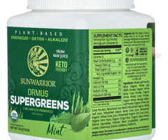 Sunwarrior Sunwarrior Ormus Supergreens - Mint, 225 g