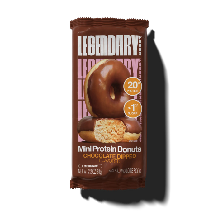 Legendary Foods Legendary Foods Protein Donuts - Chocolate Dipped