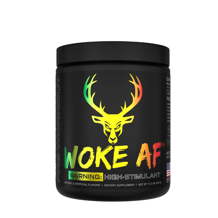Das Labs Bucked Up WOKE AF Pre-Workout - Blue Raz lemonade- woke af