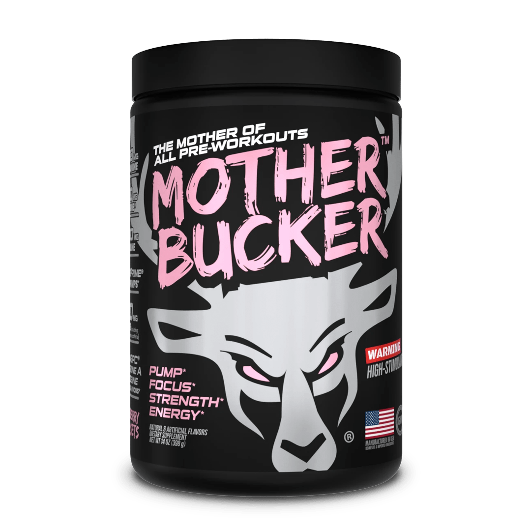 Das Labs Bucked Up Mother Bucker Pre-Workout - Strawberry Super Sets