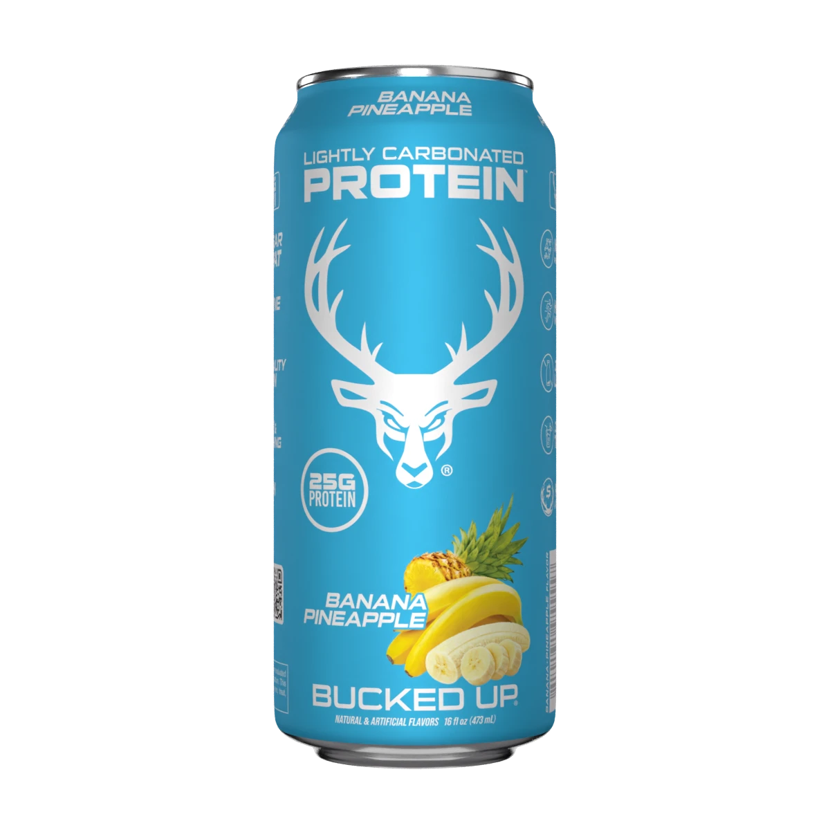 Das Labs Bucked Up Lightly Carbonated Protein Drink - Banana Pineapple