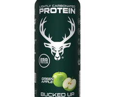 Das Labs Bucked Up Lightly Carbonated Protein Drink - Green Apple