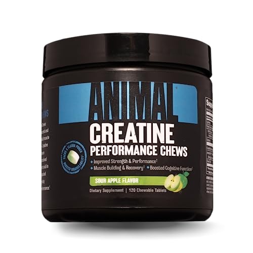 Animal Animal Creatine Chews - Green Apple