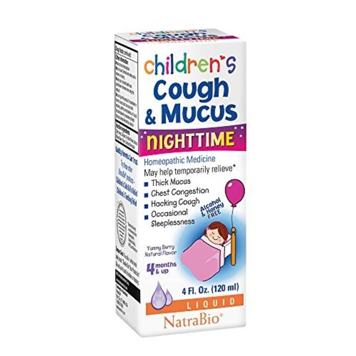 NutraBio NatraBio Children's Cough & Mucus Nighttime