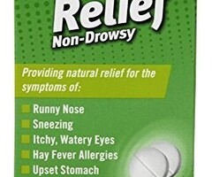 NutraBio NatraBio Allergy Relief - 60 Tablets