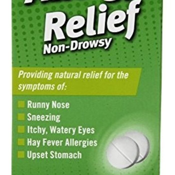 NutraBio NatraBio Allergy Relief - 60 Tablets
