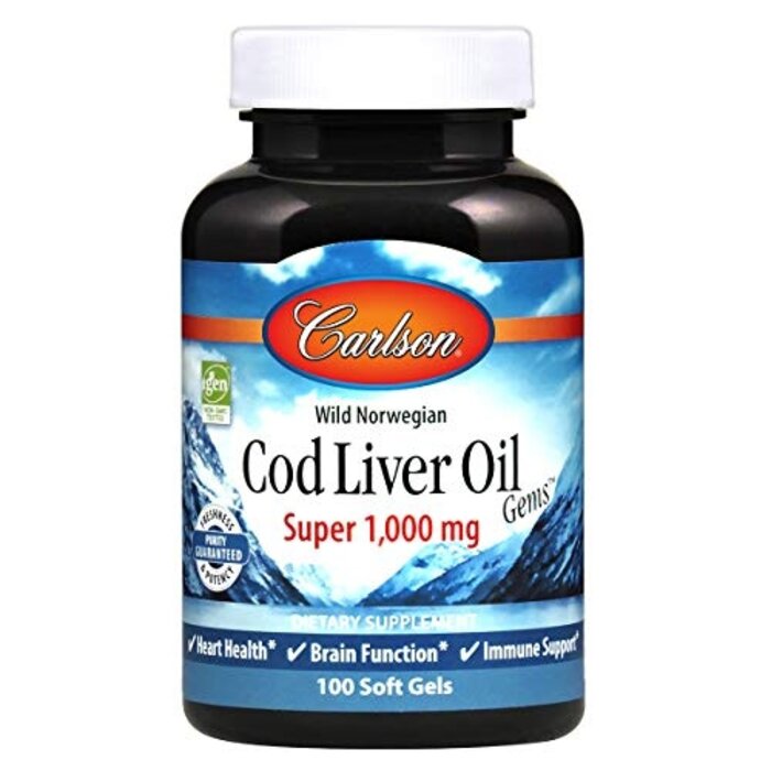 Carlson Carlson Cod Liver Oil - 100 Softgels