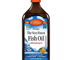 Carlson Carlson Fish Oil 1600 mg Omega-3s - Orange, 16.9 oz