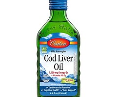 Carlson Carlson Cod Liver Oil 8.4 oz Fruit Punch splash flavor