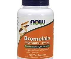NOW FOODS NOW Foods Bromelain 500 mg - 120 Capsules
