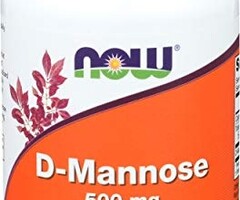 NOW FOODS NOW Foods D-Mannose 500 mg - 120 Capsules