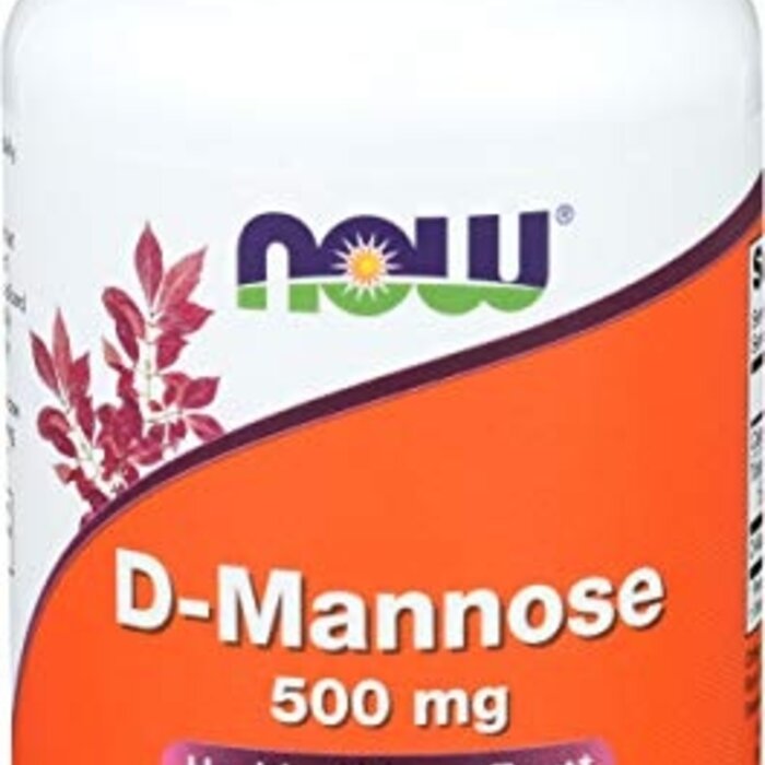 NOW FOODS NOW Foods D-Mannose 500 mg - 120 Capsules