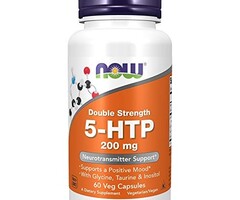 NOW FOODS NOW Foods 5-HTP 200mg 60 caps.