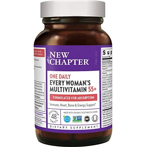 New Chapter New Chapter Every Woman's One Daily 55+ Multivitamin - 48 Tablets