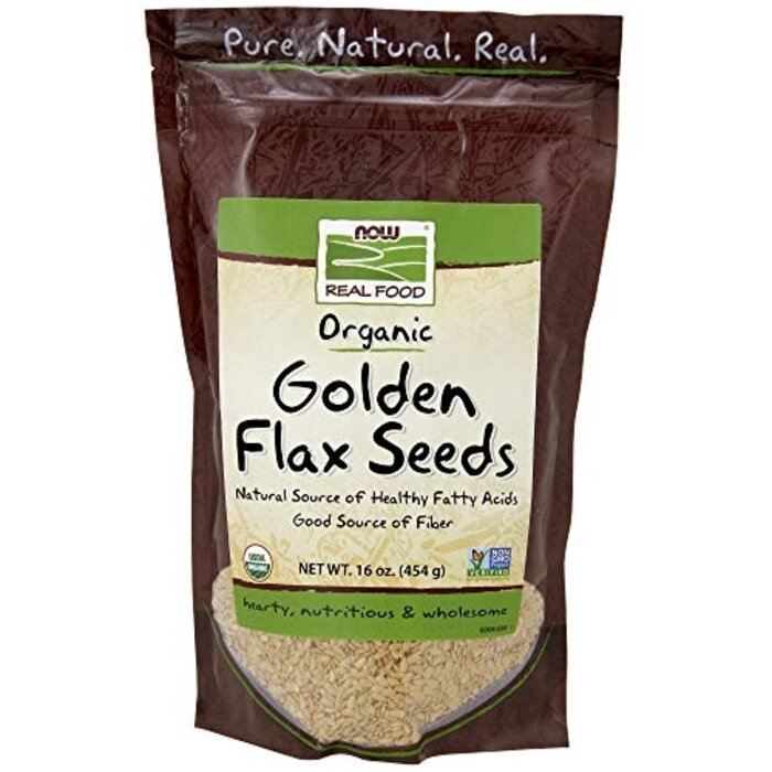 NOW FOODS NOW Foods Organic Golden Flax Seeds
