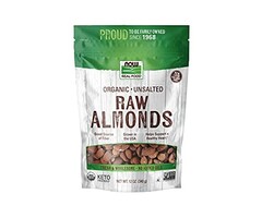 NOW FOODS NOW Foods Organic Raw Almonds 12oz